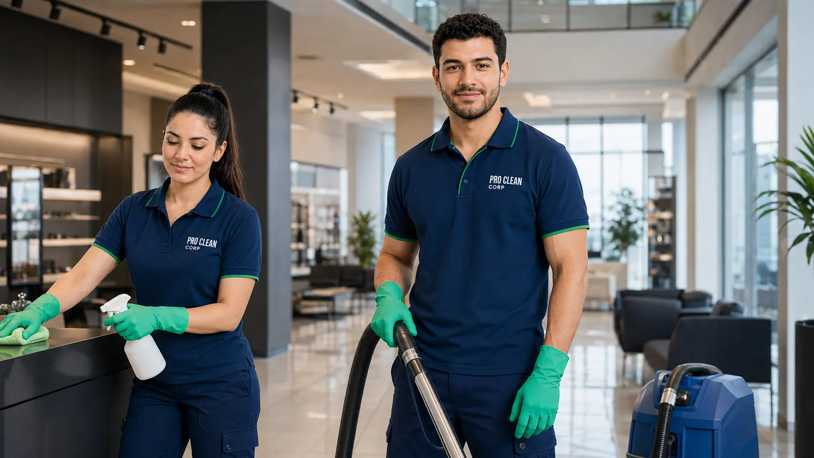 Professional commercial cleaning services Carlingford NSW - spotless business environment